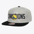 Golden State Warriors Snapback 2015 World Champions Grey And Black  Mitchell And Ness