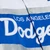 Los Angeles Dodgers Mens Satin  Snap Front Jacket Blue Mitchell And Ness