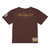 San Diego Padres Mens Multi Patch Shirt Brown Mitchell And Ness