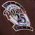 San Diego Padres Mens 2 Sided Satin Jacket With Patches Brown Mitchell And Ness