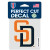 San Diego Padres 4" X 4" Decal By Wincraft