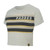 San Diego Padres Ladies Birch Knit Cream Cropped Tee with Logo by College Concepts