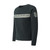 San Diego Padres Ladies Charcoal Birch French Terry Long Sleeve Top with Left Arm Logo by College Concepts