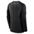 Los Angeles Dodgers Mens Long Sleeve Shirt Game Time Black Nike