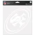 San Francisco 49ers 8"X8" Decal With White Logo By Wincraft