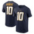 Los Angeles Chargers Justin Herbert # 10 Mens Name And Number Tee Shirt Navy Fanatics