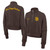 San Diego Padres Women's 1/4 Zip 2 Sided Jacket Brown Nike
