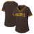 San Diego Padres Women's Jersey Tee Brown Nike