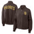 San Diego Padres Women's Full Zip Two Sided Jacket Brown Nike