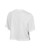 San Diego Padres Women's Mesh Crop Tee Primary Logo White New Era