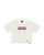 San Diego Padres Women's City Connect Pinstripe Tee Shirt Cream New Era