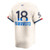 Los Angeles Dodgers Yoshinobu Yamamoto # 18 City Connect Limited Jersey Cream Nike