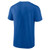 Los Angeles Dodgers Men's Basic Logo Tee Shirt Royal Blue Fanatics