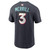 San Diego Padres Jackson Merrill # 3 Name And Number Tee Shirt City Connect Nike