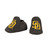 San Diego Padres Newborn Infant Creeper 3 Piece Set Brown Outerstuff