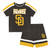 San Diego Padres Youth Toddler Shirt And Short Combo Fanatics