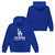 Los Angeles Dodgers Youth Kids Pullover Hooded Sweatshirt Blue Fanatics