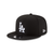 Los Angeles Dodgers Black and White New Era 9Fifty Snapback Hat