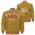San Francisco 49ers Youth Satin Jacket Snap Front Gold Mitchell And Ness