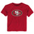 San Francisco 49ers Infant Primary Logo Tee Shirt Red Fanatics