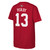 San Francisco 49ers Brock Purdy # 13 Youth Name And Number 2 Sided Tee Shirt Red Fanatics