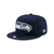 Seattle Seahawks 9Fifty Basic Logo Team Color Blue Snapback Hat New Era