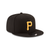 Pittsburg Pirates Basic Logo League Snapback Hat Black New Era