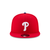 Philadelphia Phillies Basic Logo League Snapback Hat Red New Era