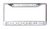 Los Angles Dodgers Tonal Chrome License Plate Frame by WinCraft