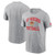 San Francisco 49ers Men's Throwback Logo Tee Shirt Grey Nike