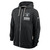 Las Vegas Raiders Men's Full Zip Hood Sweatshirt Two Sided Black Nike