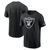Las Vegas Raiders Check Down Black Nike Tee