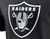 Las Vegas Raiders Check Down Black Nike Tee