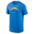 Los Angeles Chargers Property Of Light Blue Nike Tee