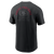 San Francisco 49ers Split Logo Black Nike Tee