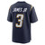 Los Angeles Chargers Derwin James Jr. # 3 Replica Jersey Navy Nike
