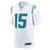 Los Angeles Chargers Ladd  McConkey # 15 Replica Road Jersey White Nike