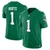Philadelphia Eagles Jalen Hurts # ! Sewn Limited Replica Jersey Kelly Green Nike