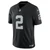 Las Vegas Raiders Ashton Jeanty # 2 Sewn Limited Replica Jersey Home Black Nike