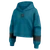San Jose Sharks Understated Active Women's Teal Crop Hoodie