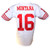 Joe Montana Mitchell & Ness Throwback Road Jersey Stitched Back