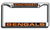 Cincinnati Bengals Laser Cut Chrome License Plate Frame Cincinnati Bengals Laser Cut Chrome License Plate Frame