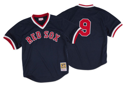 Ted Williams 1990 Authentic Mesh BP Jersey Boston Red Sox