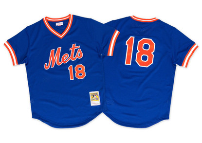 Authentic Darryl Strawberry 1986 New York Mets Home Jersey - Mitchell & Ness