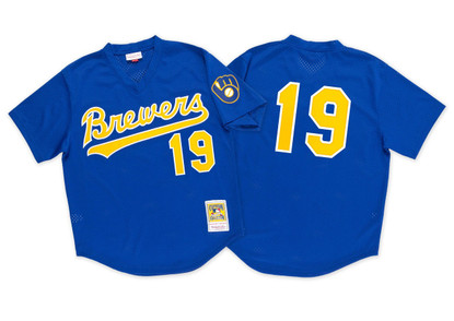 ROBIN YOUNT 1991 AUTHENTIC MESH BP JERSEY MILWAUKEE – Sports