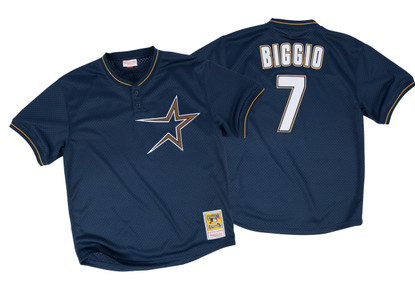Houston Astros Authentic Mesh BP Jersey 91 Biggio - Eight One