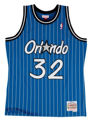 Orlando Magic Mitchell & Ness Youth 1994 Hardwood Classics 75th Anniversary  Swingman Shorts - Black