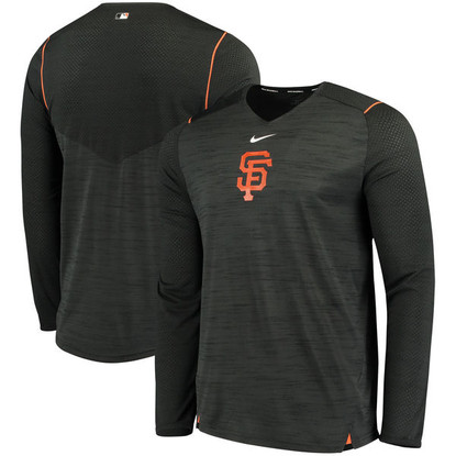 San Francisco Giants Nike AC Breathe Long Sleeve Performance T