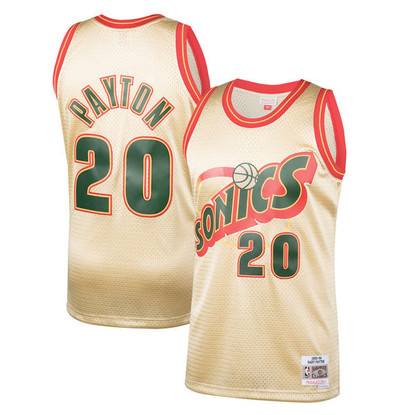 Mitchell & Ness Swingman Gary Payton Seattle SuperSonics 1999-00 Jersey