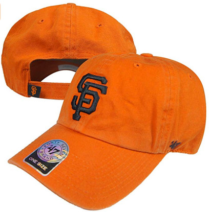 San Francisco Giants 47 brand hat Adjustable Orange - H18